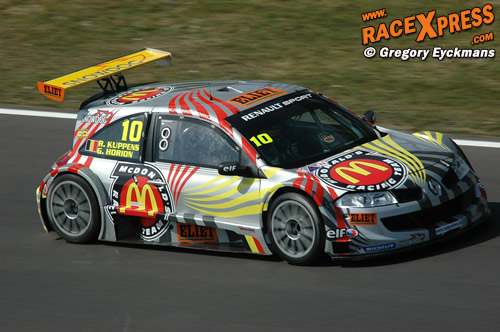 Renaud Kuppens reed een sterke eerste stint